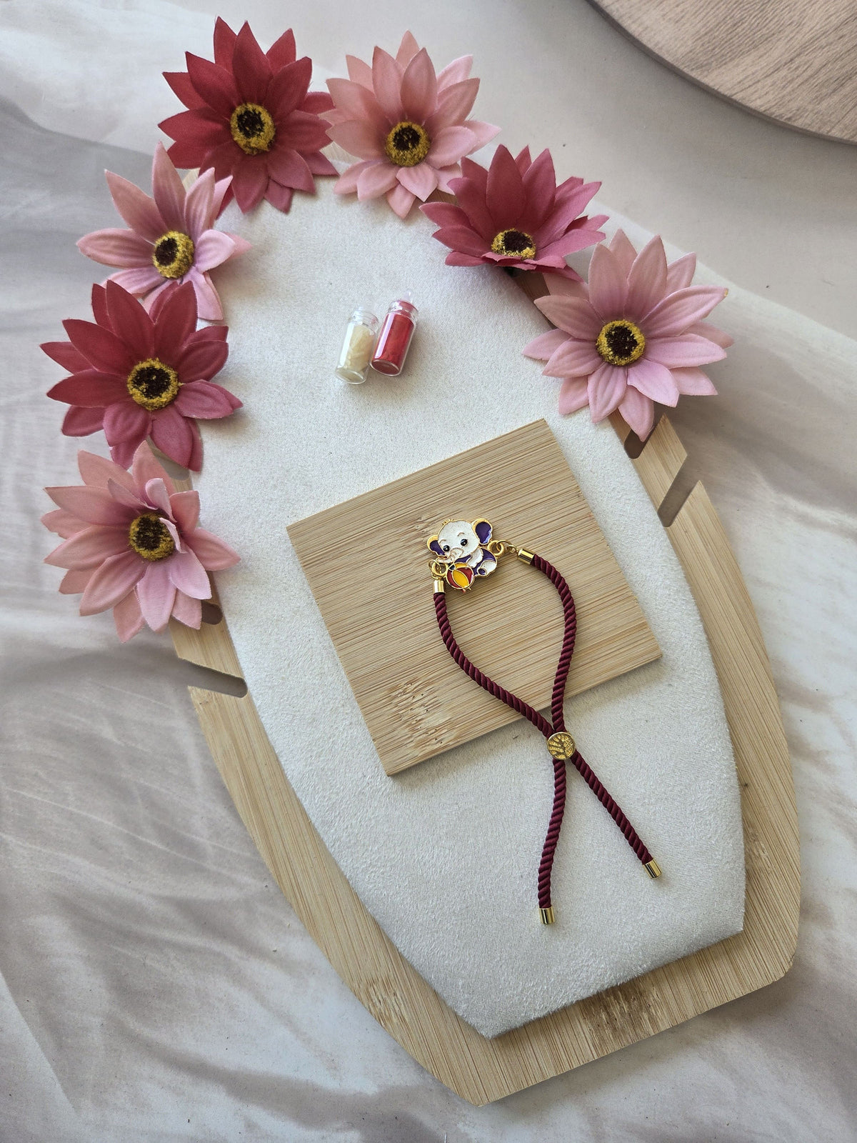 Cute Elephant Rakhi for Kids – Designer Bracelet Rakhi for Boys ( C- k25 )