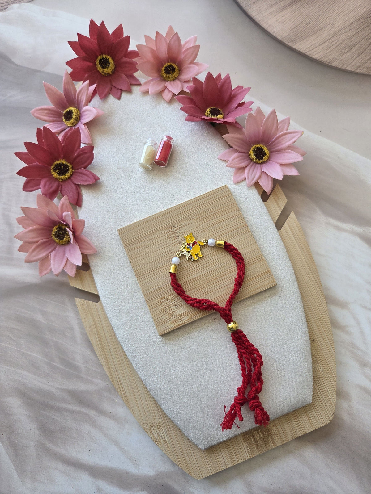 Pooh Kids Rakhi for Brother ( C - k17 )