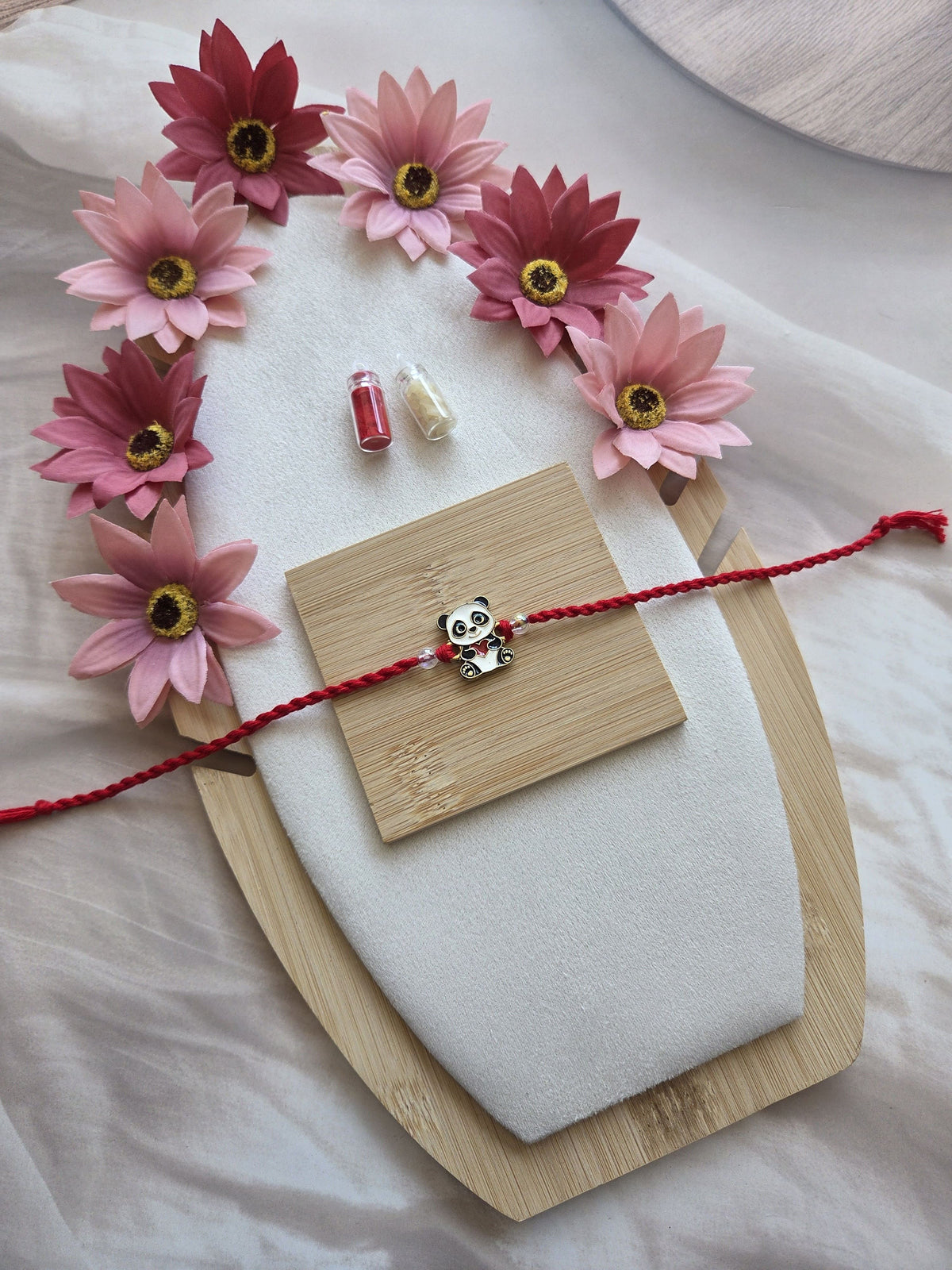 Cute Panda Kids Rakhi for Brother ( C - k03 )
