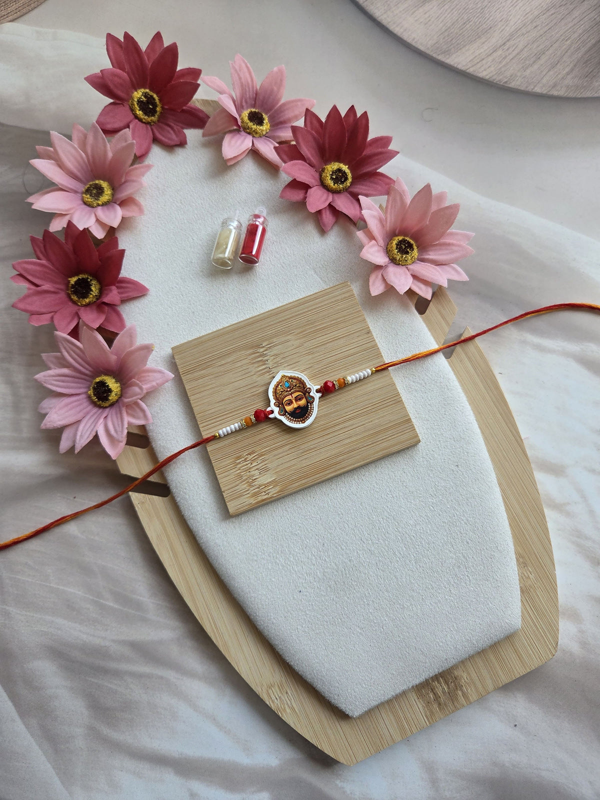 Khatu Shyam Ji Rakhi – Divine Designer Rakhi for Brother ( C- k15 )