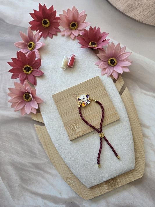 Cute Elephant Rakhi for Kids – Designer Bracelet Rakhi for Boys ( C- k25 )