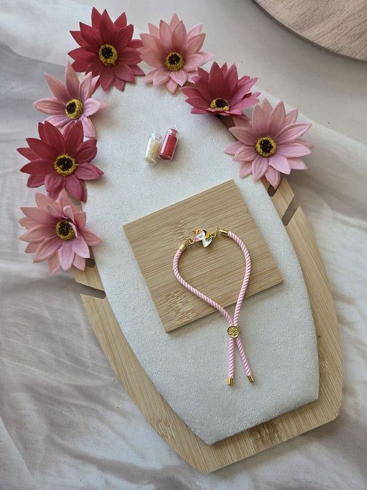Cute Unicorn Rakhi for Girls – Pink Thread Designer Kids Rakhi ( C - k29 )