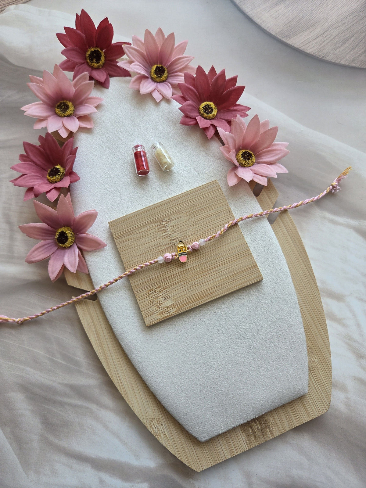 Cute Pencil Rakhi for Kids ( C - k05 )