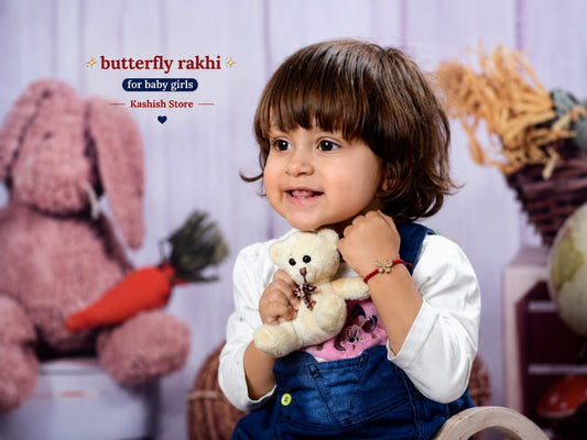 Butterfly Baby Girl Rakhi ( C - 136)